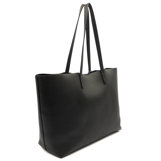 Saint Laurent Tote East West Tote in Black, Calfskin Leather — Side View