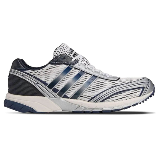 Sporty & Rich x adidas Adizero Adios OG 'Navy' — UK 3.5 | EU 36 | US 4 — Side View