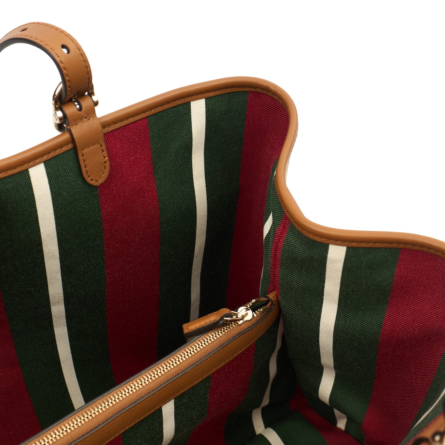 Gucci Tote GG Emblem Bag in GG Canvas — Alternate View 7