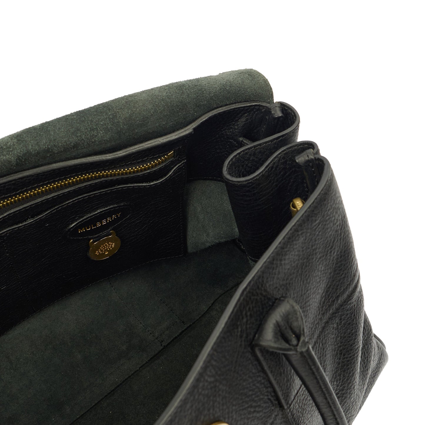 Mulberry Tote Bayswater Heritage in Black, Leather — Alternate View 12