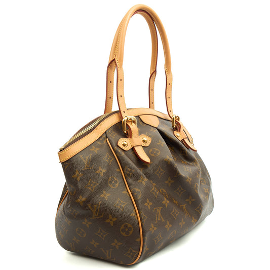 Louis Vuitton Shoulder Bag Tivoli GM in Monogram, Canvas — Side View