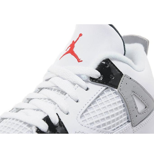 AIR JORDAN 4 89 OG WHITE CEMENT CHILDREN — UK 0C | EU 15 | US 0C — Side View