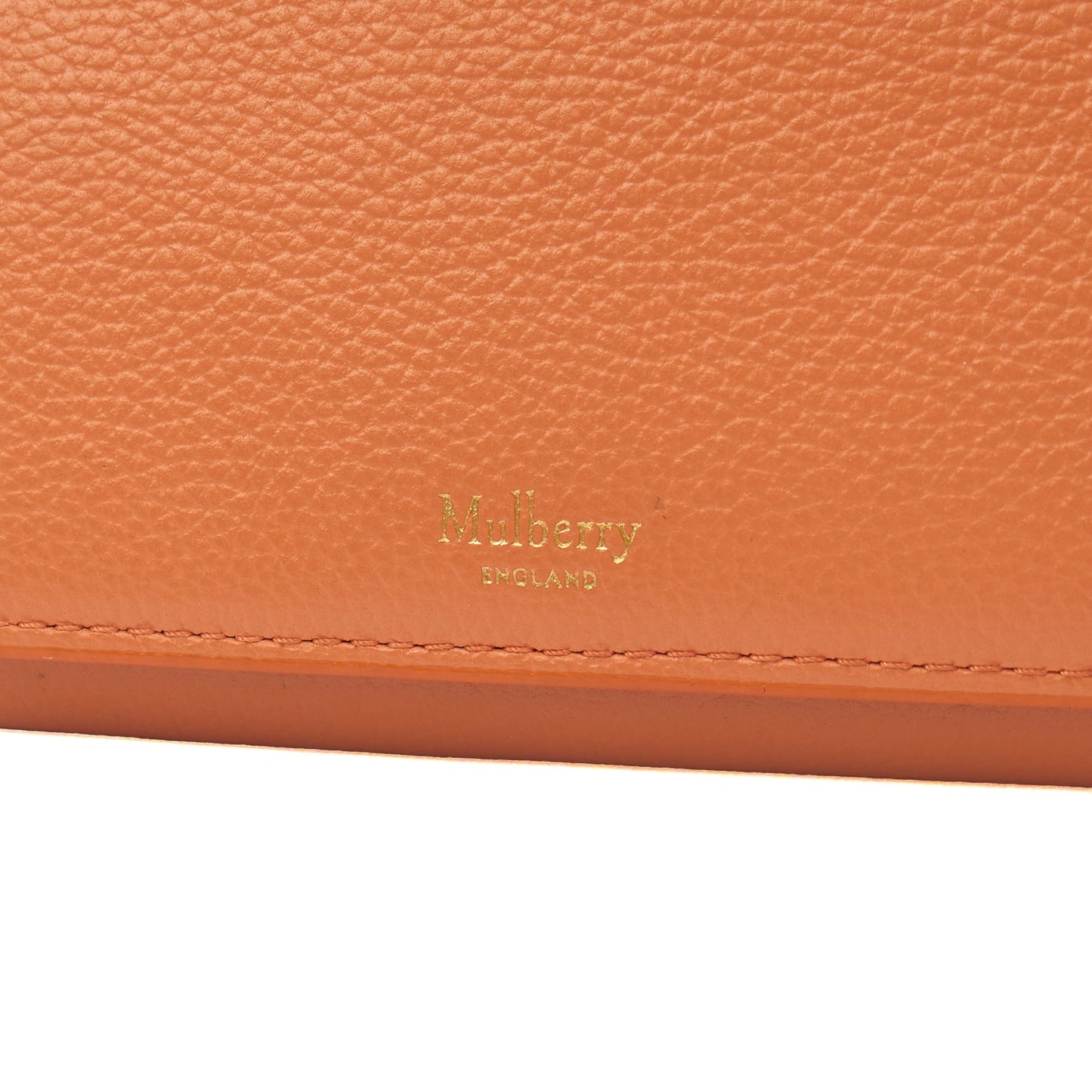 Mulberry Purse Continental Wallet in Apricot, Leather — Alternate View 18