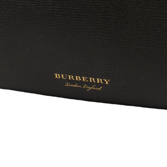 Burberry Cross Body Camberely- Small in Black, Leather — Side View