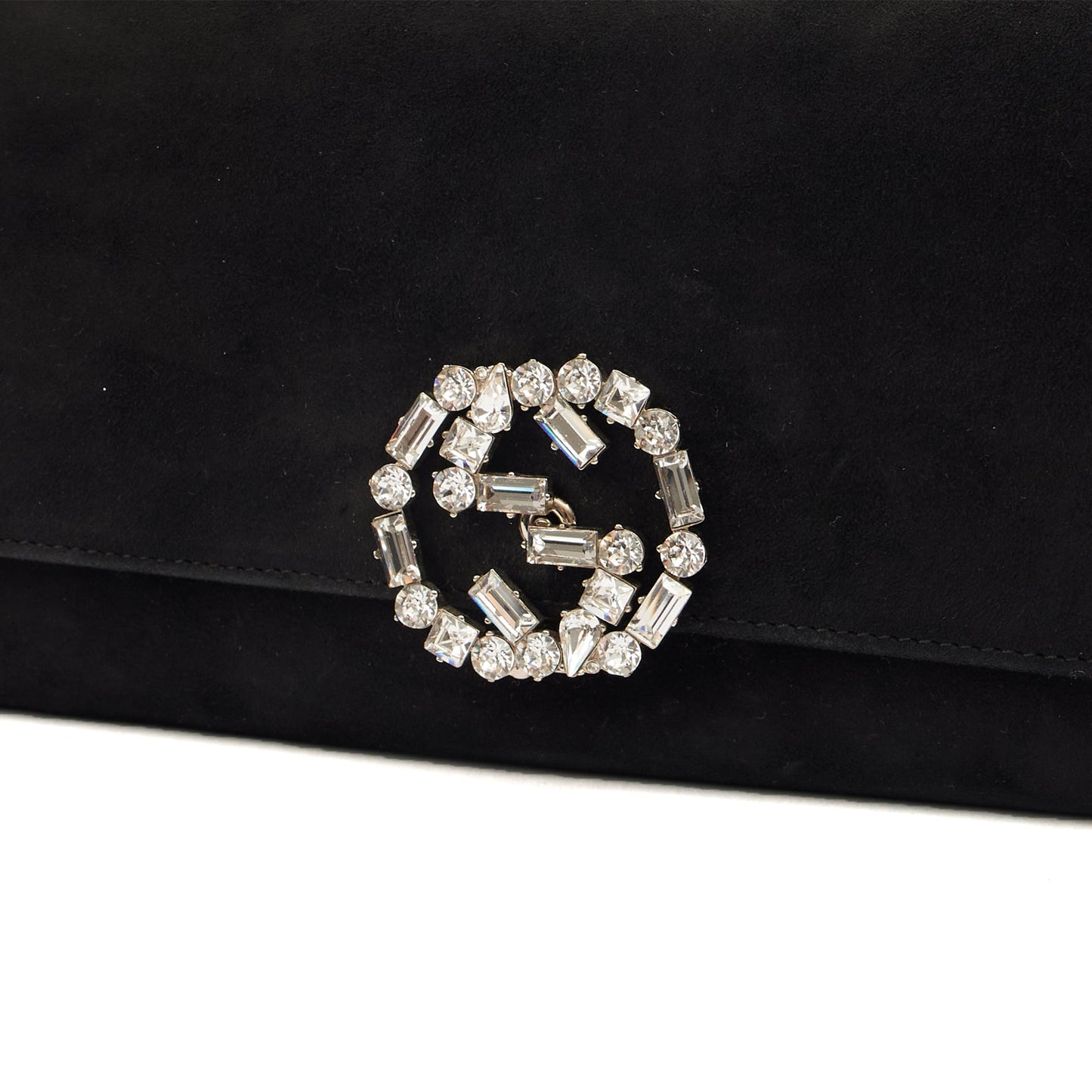Gucci Clutch Clutch in Black, Velvet — Alternate View 12