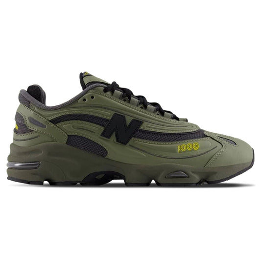 New Balance 1000 'Dark Olivine Magnet' — UK 3.5 | EU 36 | US 4 — Side View