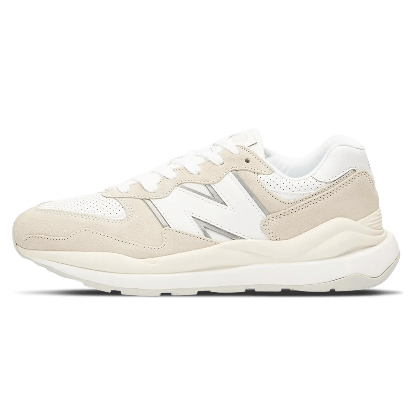 New Balance 57/40 'White Sea Salt' — UK 3.5 | EU 36 | US 4 — Front View
