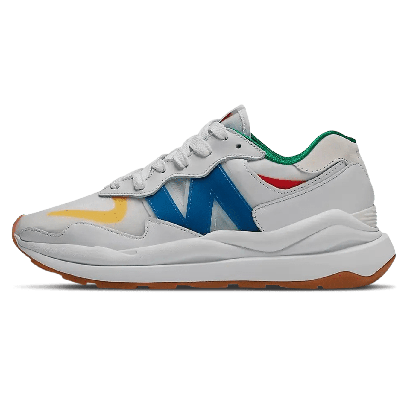 New Balance x STAUD 57/40 'White Blue Quartz' — UK 3.5 | EU 36 | US 4 — Front View