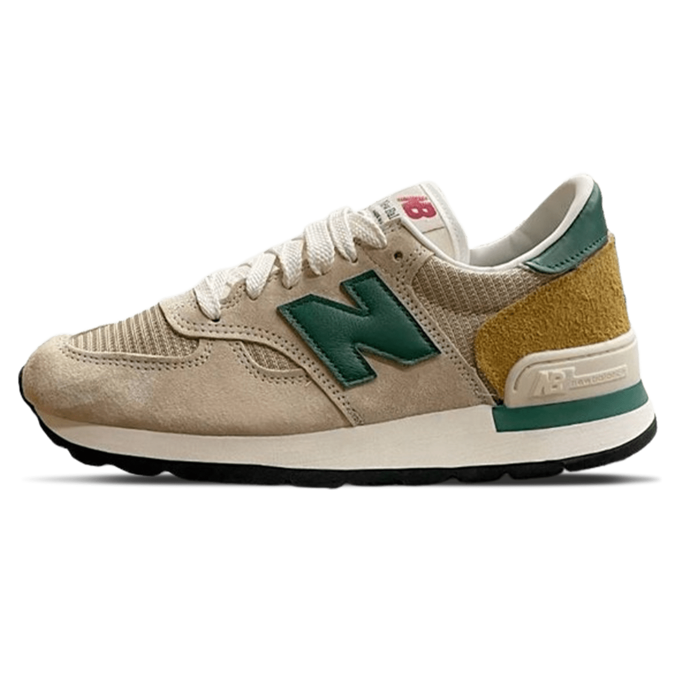 New Balance 990v1 Made in USA x Teddy Santis 'Tan Green' — UK 3.5 | EU 36 | US 4 — Front View