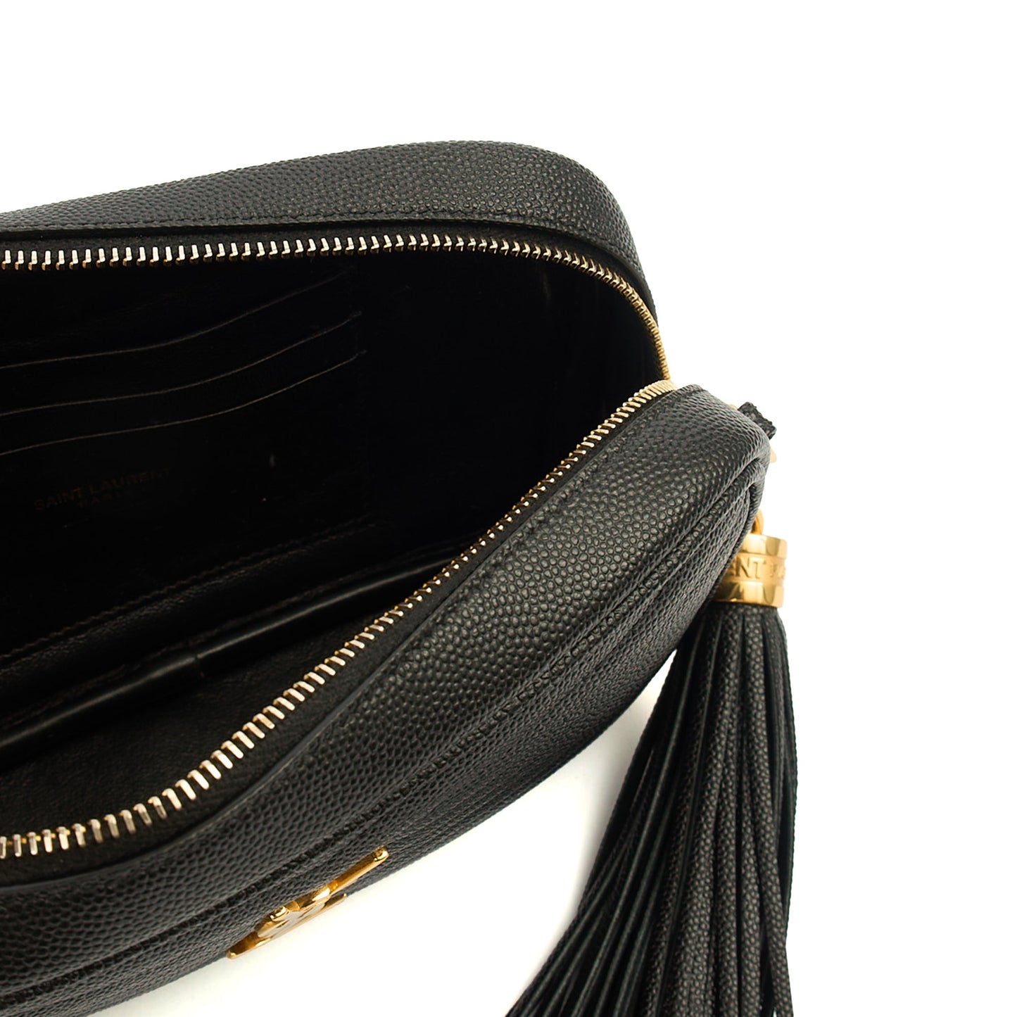 Saint Laurent Cross Body Lou - Mini in Black, Leather — Alternate View 14
