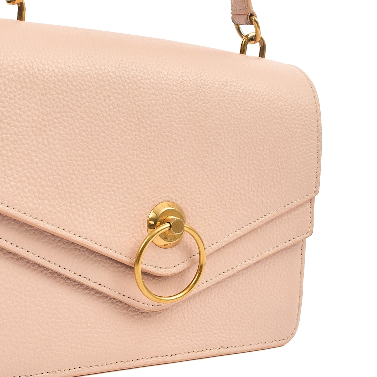 Mulberry Top Handle Harlow Small in Pink, Leather — Alternate View 18