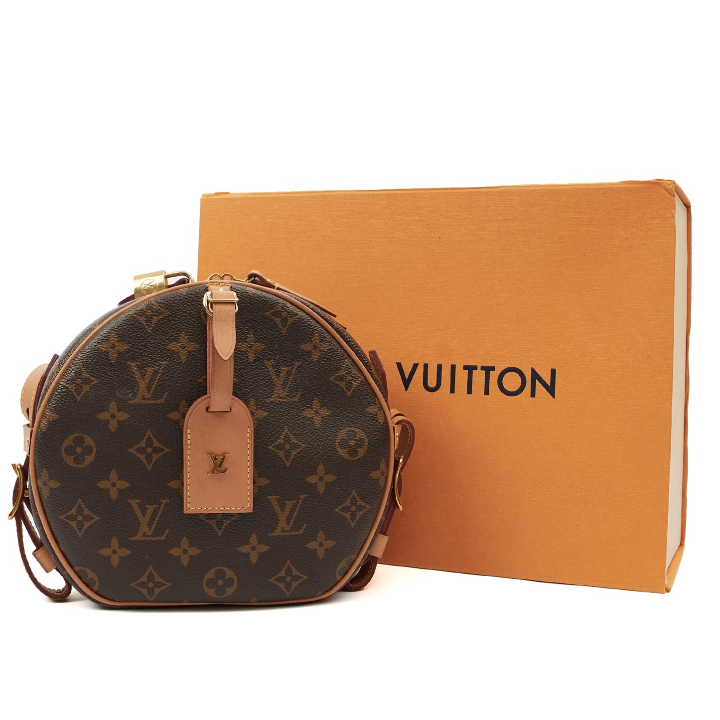 Louis Vuitton Cross Body Boite Chapeau Souple PM in Monogram, Canvas — Alternate View 7