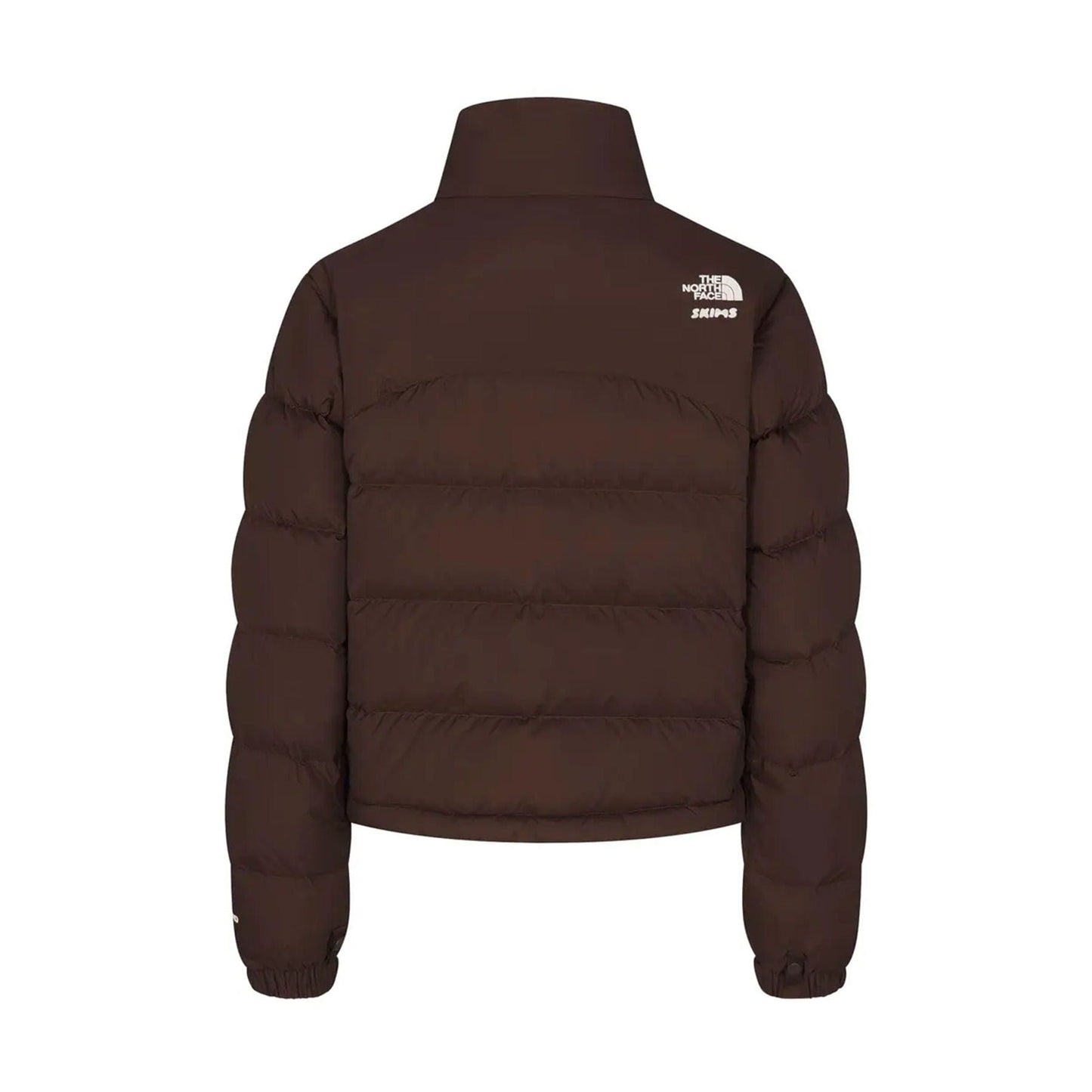SKIMS x The North Face Retro 2000 Nuptse Jacket 'Cocoa' — XXS — Side View
