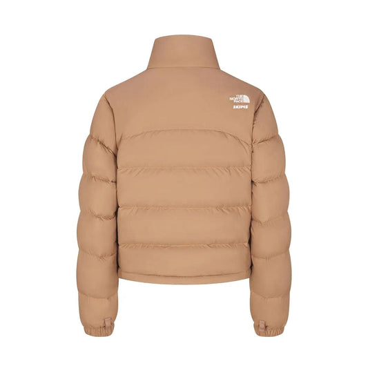 SKIMS x The North Face Retro 2000 Nuptse Jacket 'Ochre' — XXS — Side View