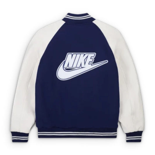 Nike x Nigo Varsity Jacket 'Blue' — XXS — Side View