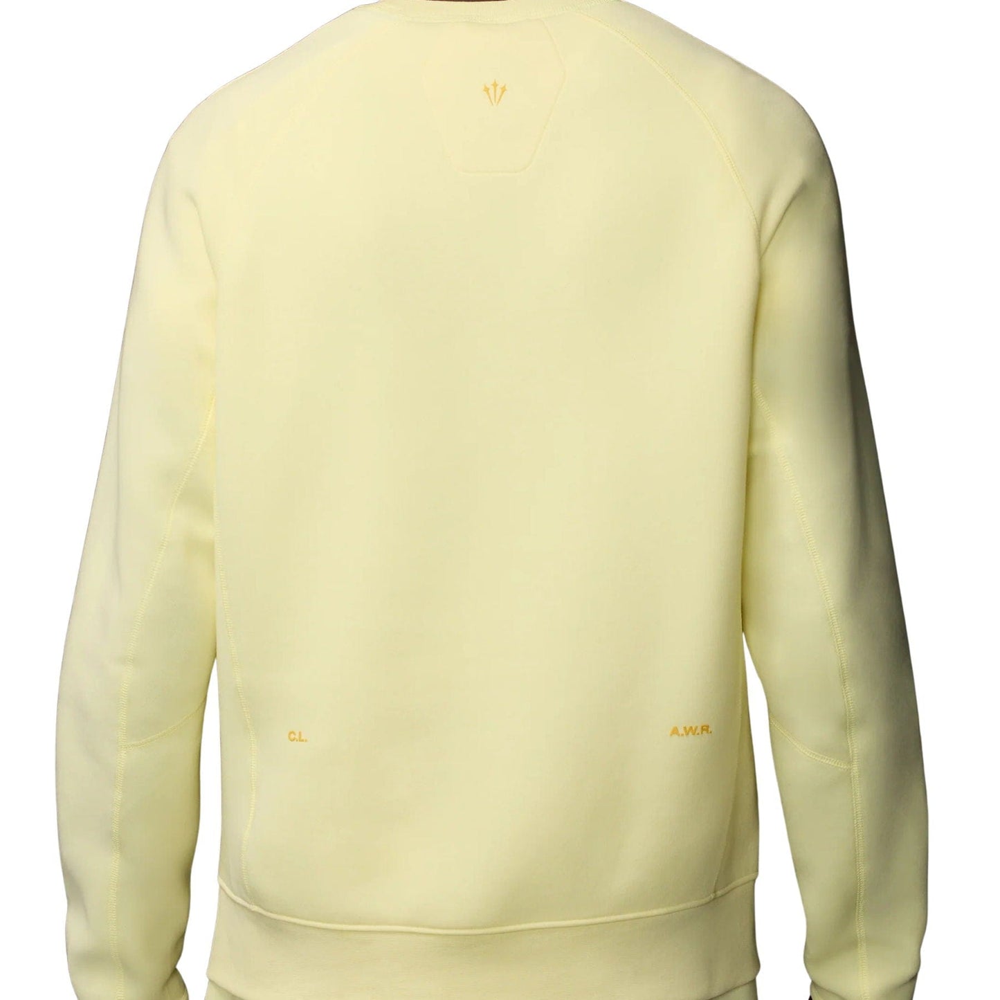 Nike x Nocta Tech Fleece Crew 'Citron Tint' — XXS — Side View