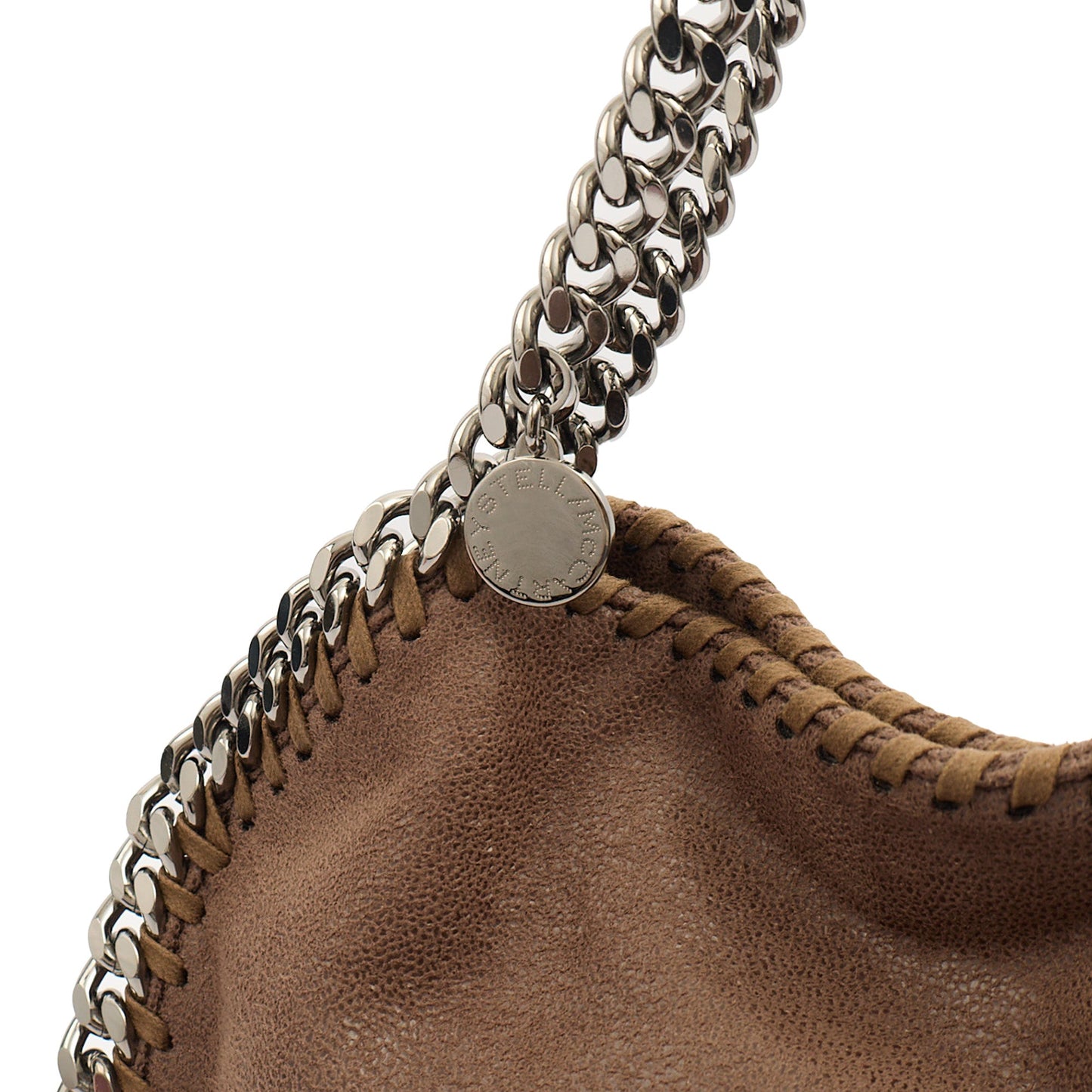 Stella McCartney Tote Falabella Mini Tote in Brown, Suede — Alternate View 12