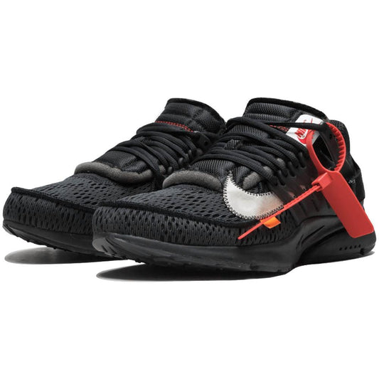 Off-White x Nike Air Presto Black — 3 UK | 35.5 EU — Side View