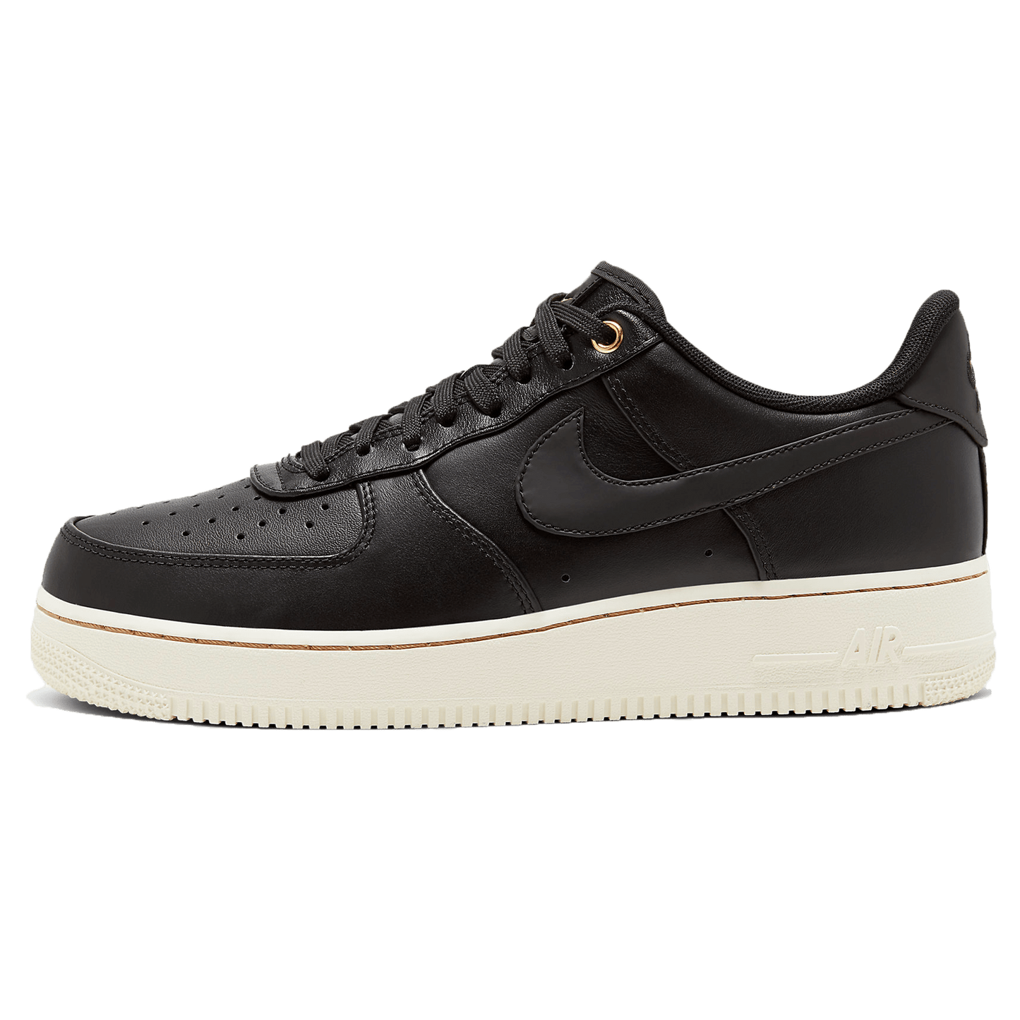 Nike Air Force 1 Premium 'Black Pack' — UK 3 | EU 35.5 | US 3.5 — Front View