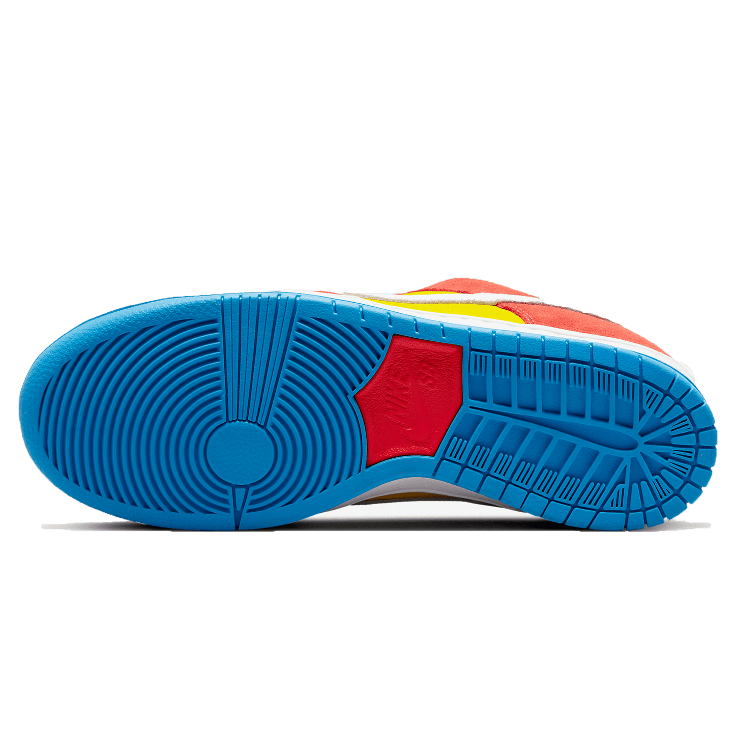 Nike Dunk Low SB 'Bart Simpson' — UK 3 | EU 35.5 | US 3.5 — Top View
