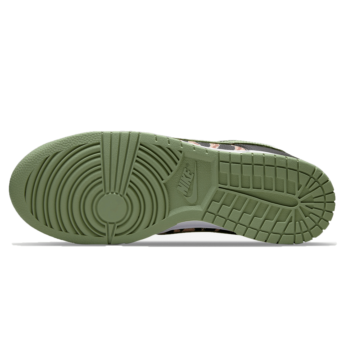 Nike Dunk Low SE 'Black Multi-Camo' — UK 3 | EU 35.5 | US 3.5 — Top View