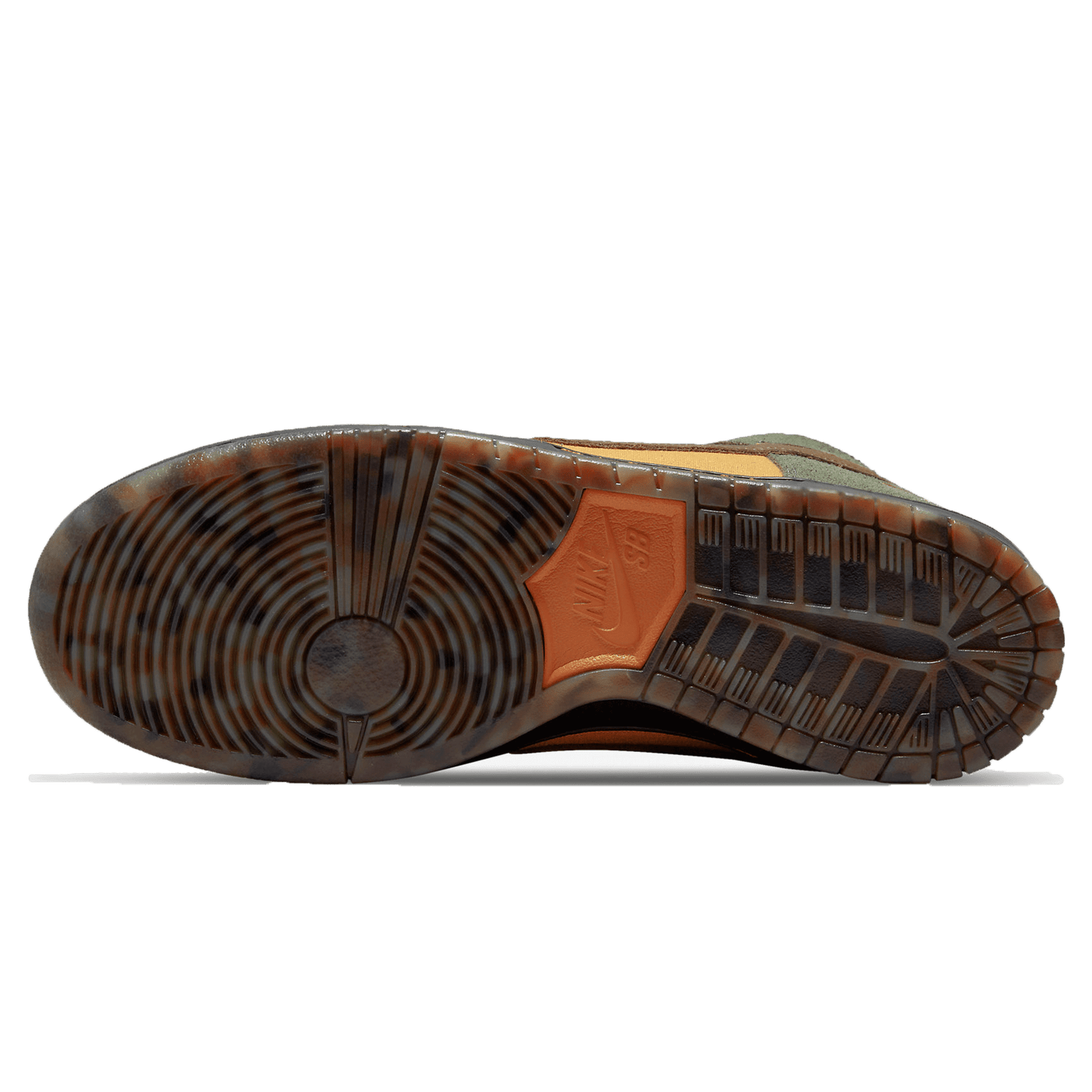 Pass~Port x Nike Dunk High SB 'Workboot' — UK 3 | EU 35.5 | US 3.5 — Top View