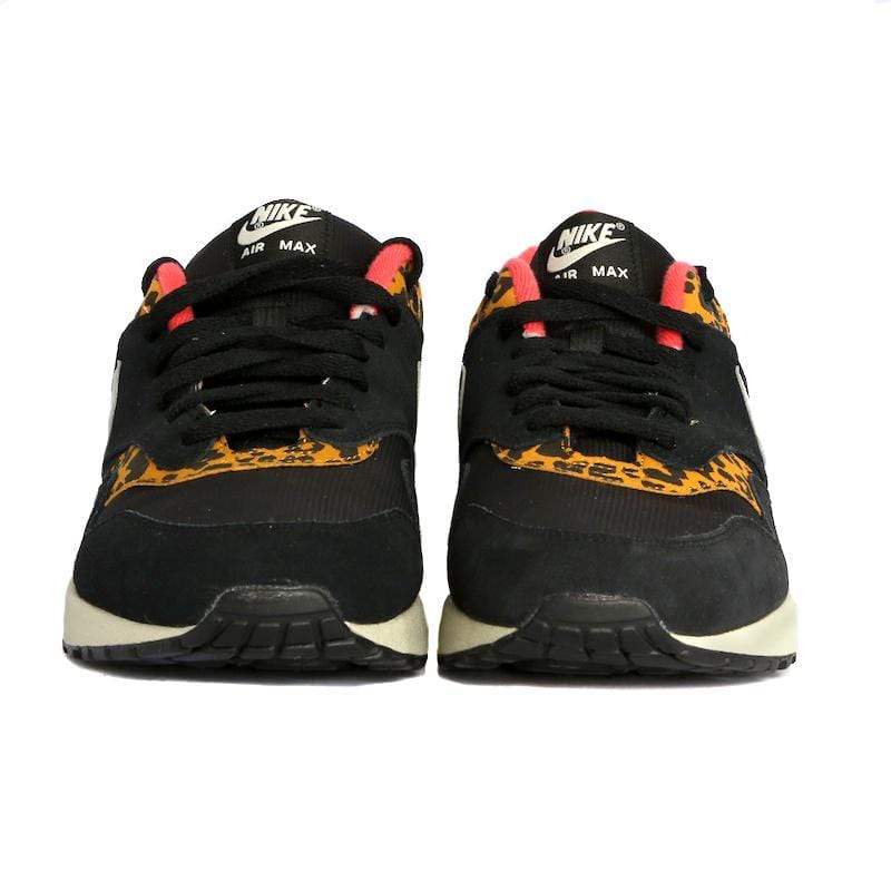 Nike Air Max 1 Leopard Pack Black Sandtrap Gold Leaf — UK 3 | EU 35.5 | US 3.5 — Back View