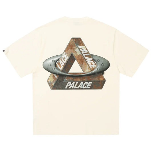 Palace x Oakley T-Shirt 'White' — XXS — Side View