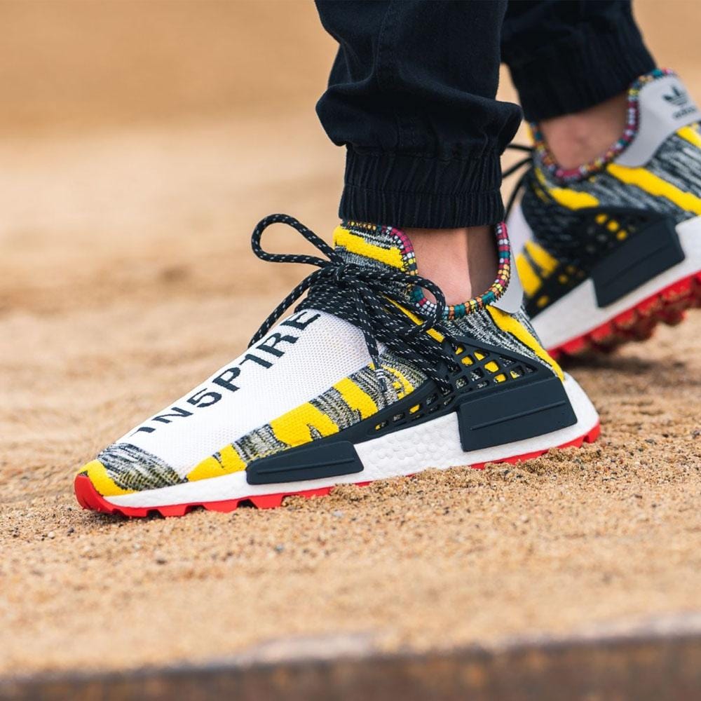 Pharrell x adidas Afro NMD Hu Pack Black Multi — UK 3.5 | EU 36 | US 4 — Alternate View 9