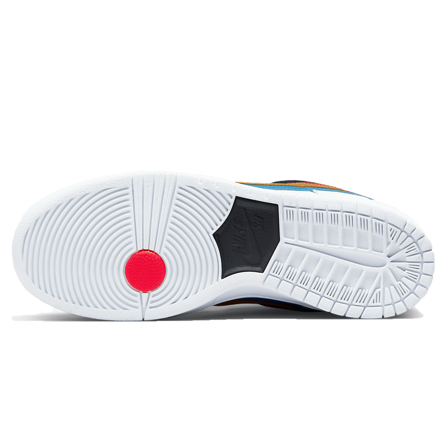 Polaroid x Nike Dunk Low SB — UK 3 | EU 35.5 | US 3.5 — Top View