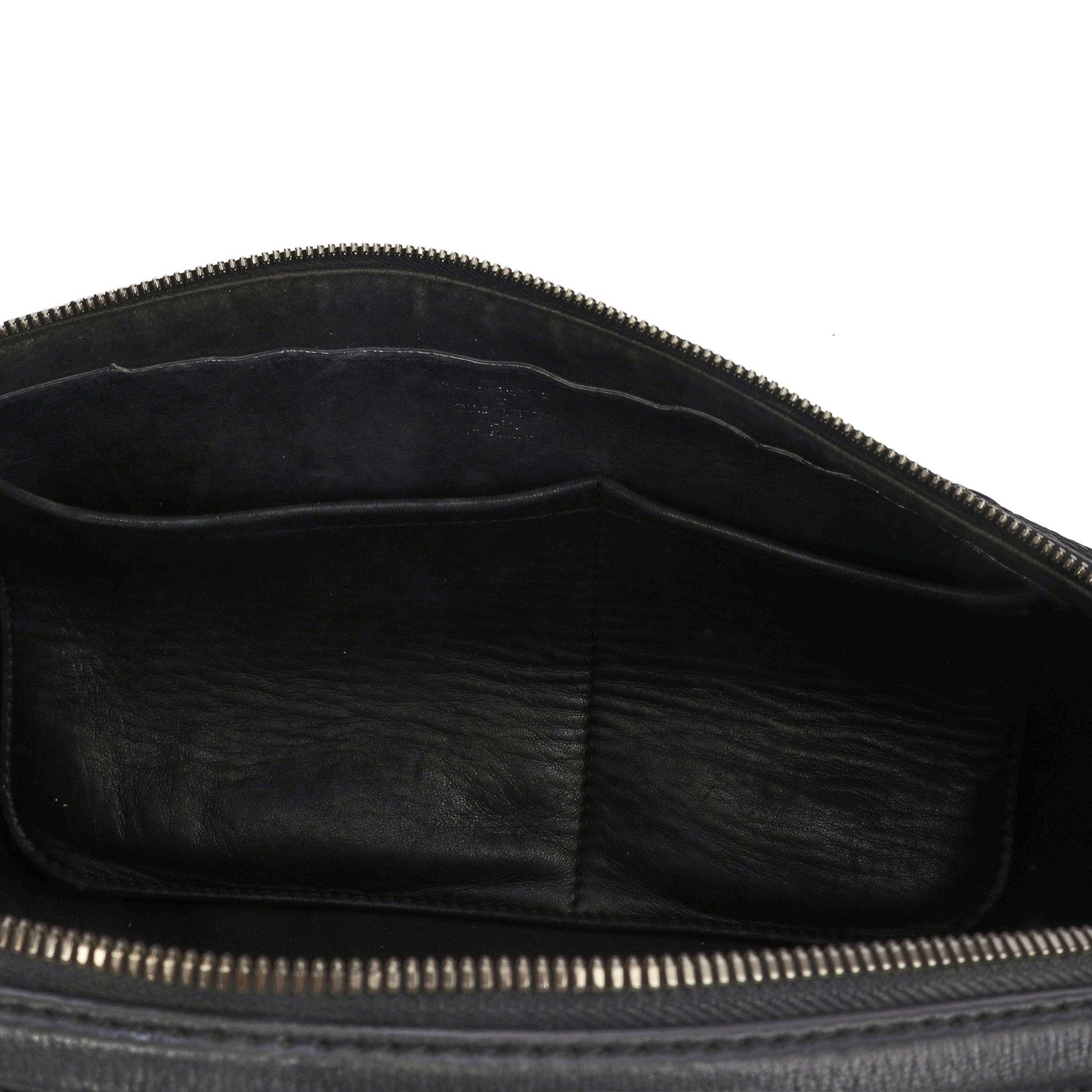 Louis Vuitton Shoulder Bag Papillon in Black, Empreinte Leather — Alternate View 21