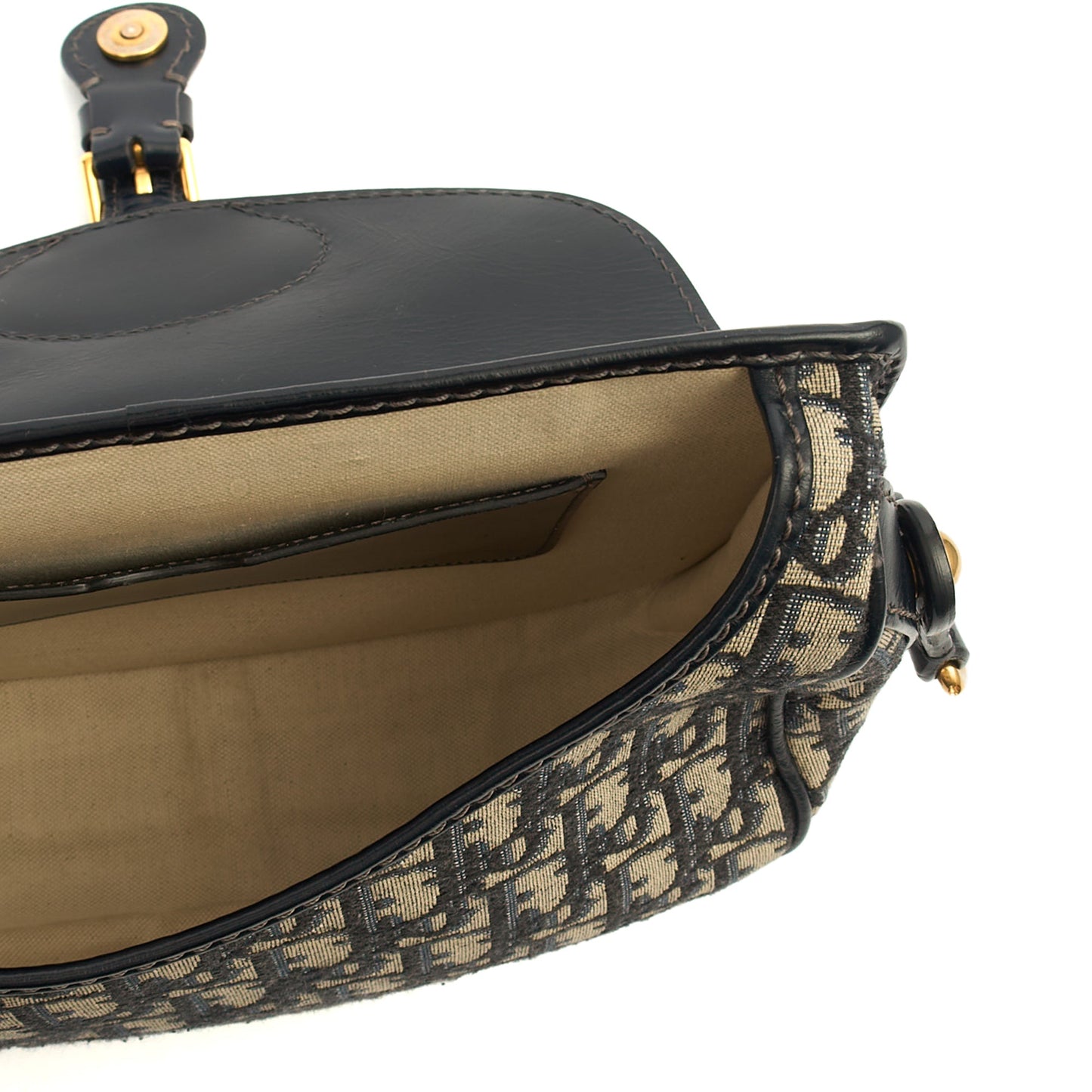 Christian Dior Cross Body Bobby- East West in Blue, Fabric — Alternate View 7