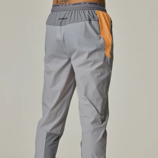 Reprimo Flight Pants 'Grey Orange' — XXS — Side View