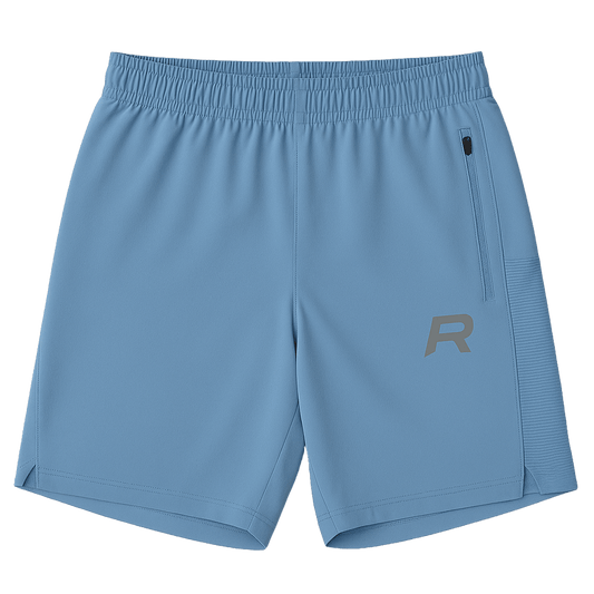 Reprimo Ripple Shorts 'Sky Blue' — XXS — Side View