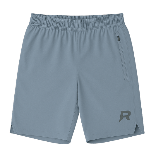 Reprimo Nova Shorts 'Aqua Dusky Blue' — XXS — Side View
