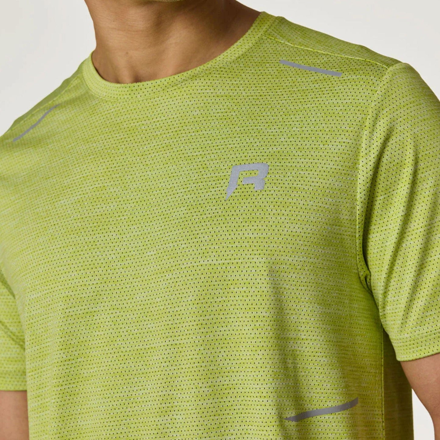 Reprimo Pulse Tee 'Volt' — XXS — Top View