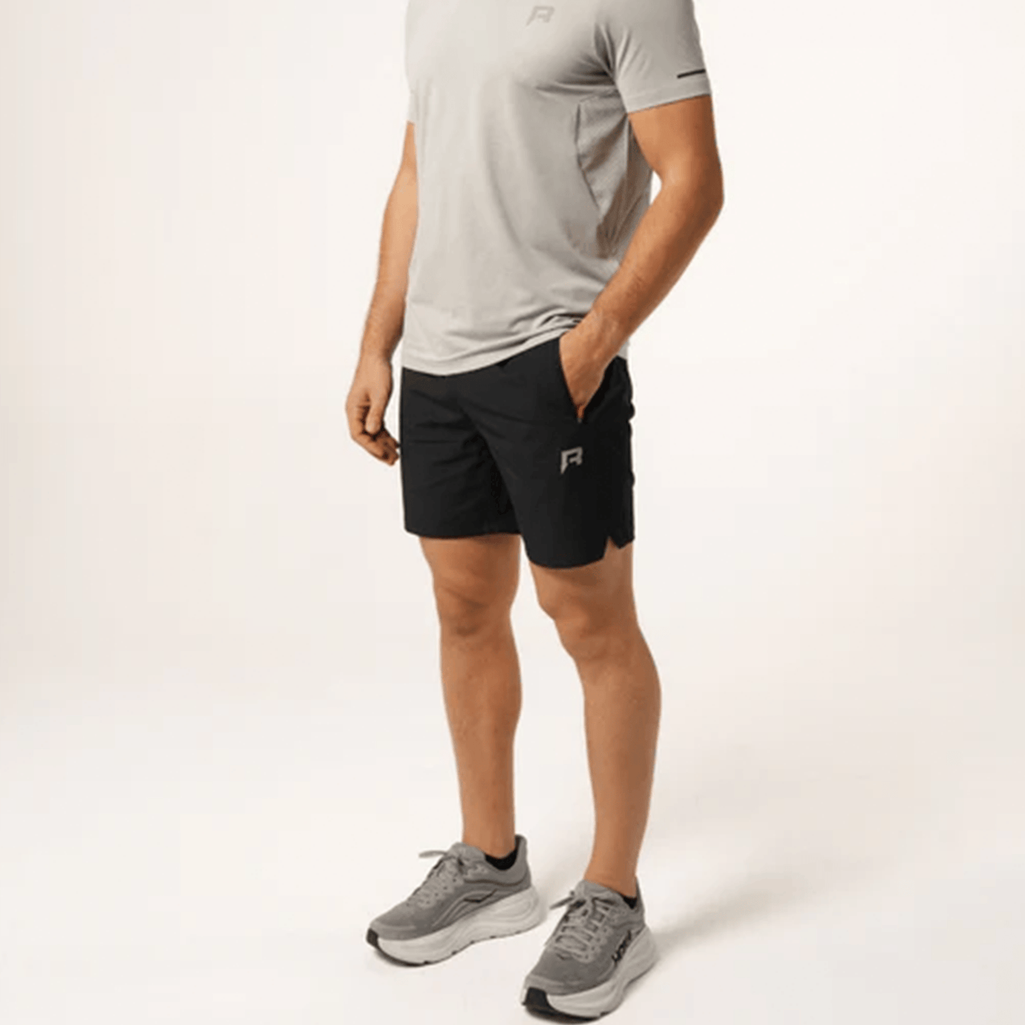 Reprimo Xcelerate Shorts 'Black Greylight' — XXS — Back View