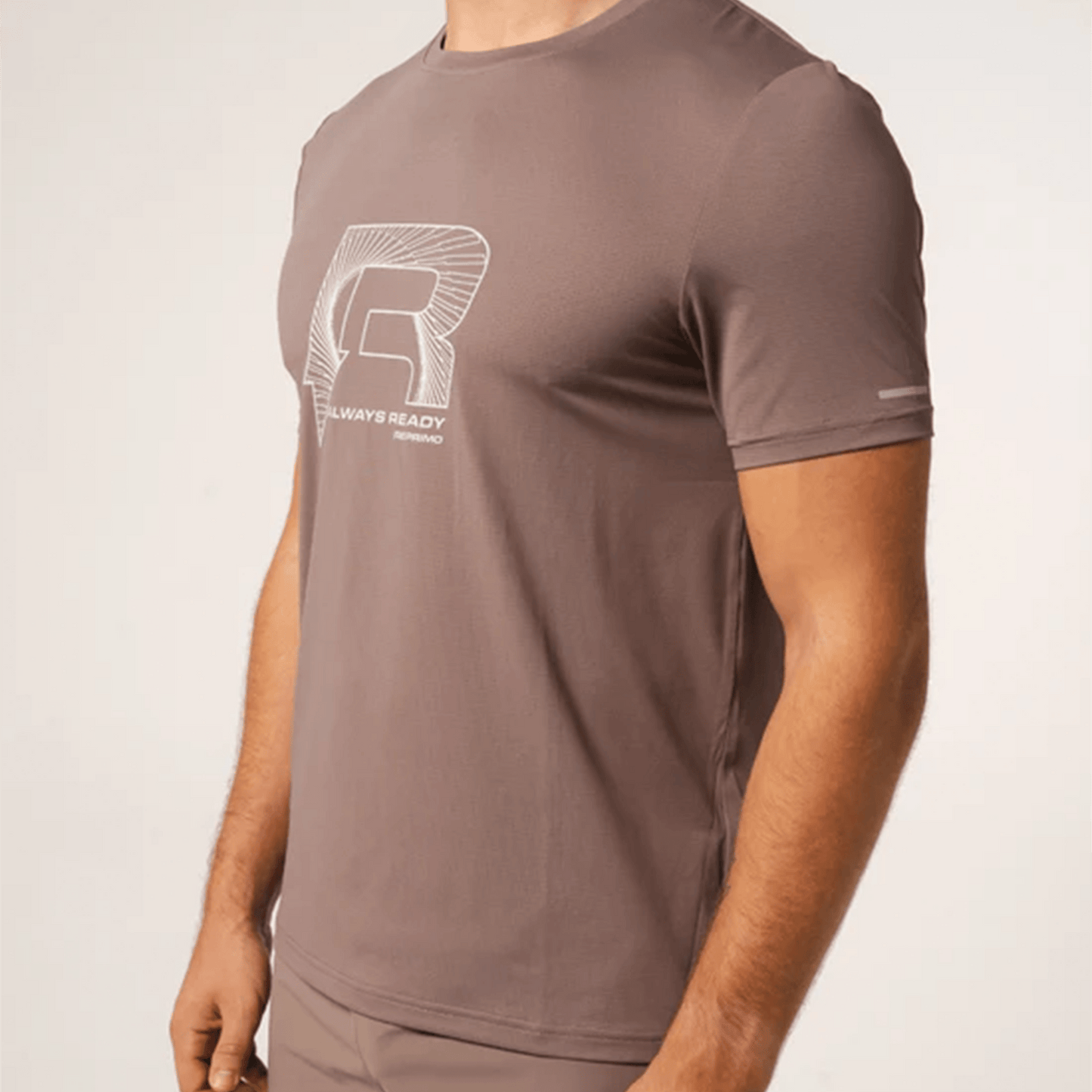 Reprimo Helix T-Shirt 'Iron' — XXS — Back View
