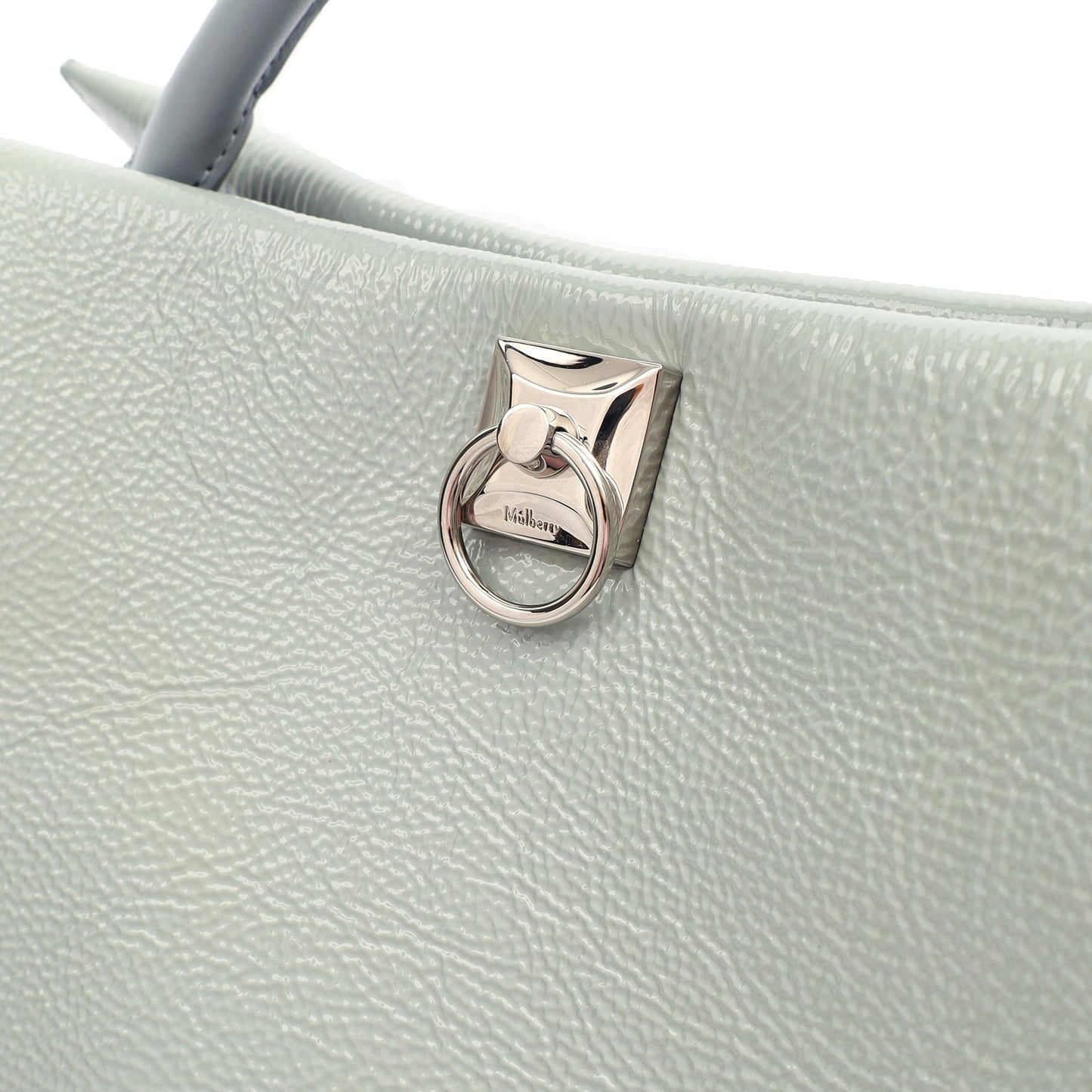 Mulberry Tote Iris - Large in Blue, Patent Leather — Alternate View 18