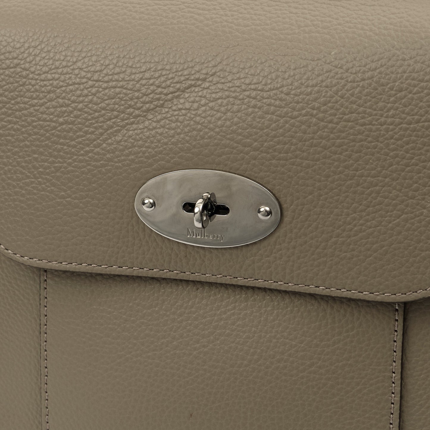 Mulberry Cross Body Antony - Small in Solid Grey, Calfskin Leather — Alternate View 12