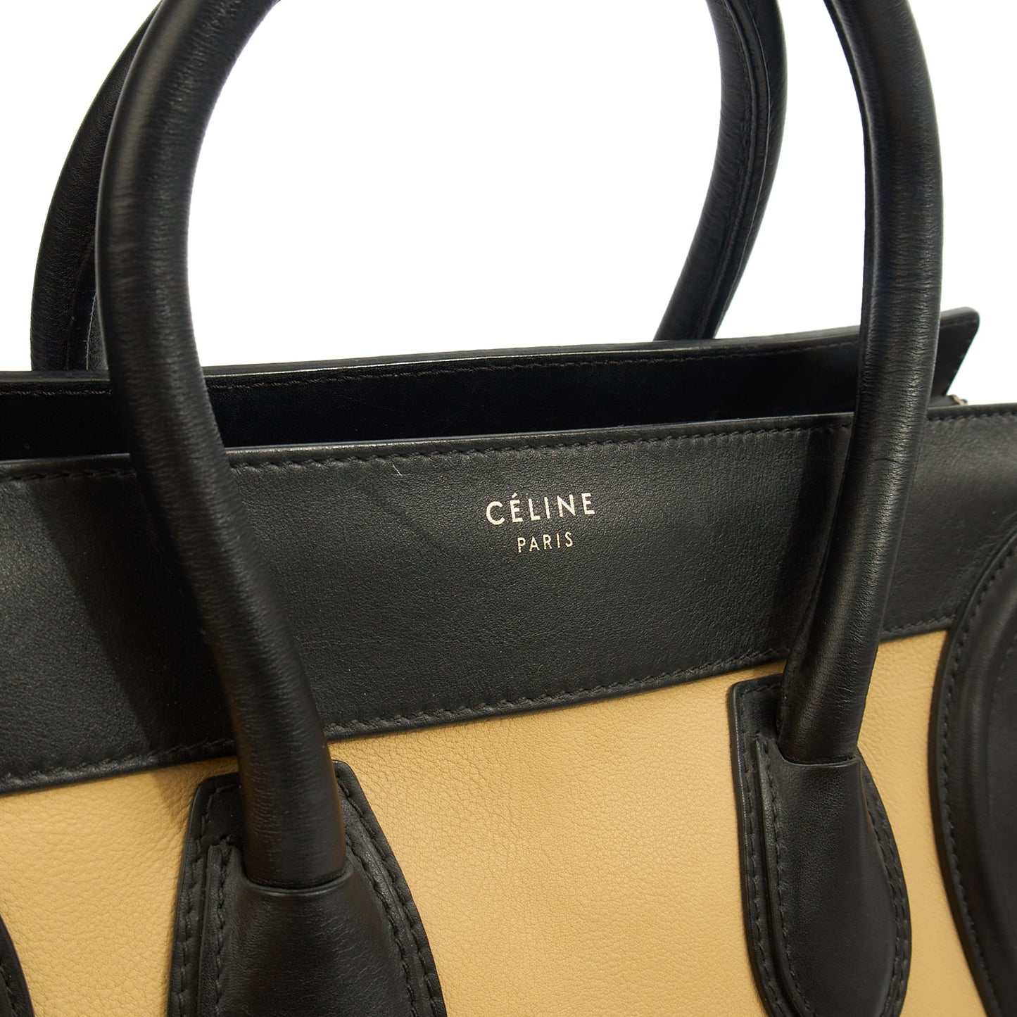 Celine Tote Luggage - Medium in Tricolour , Box Calfskin — Alternate View 13