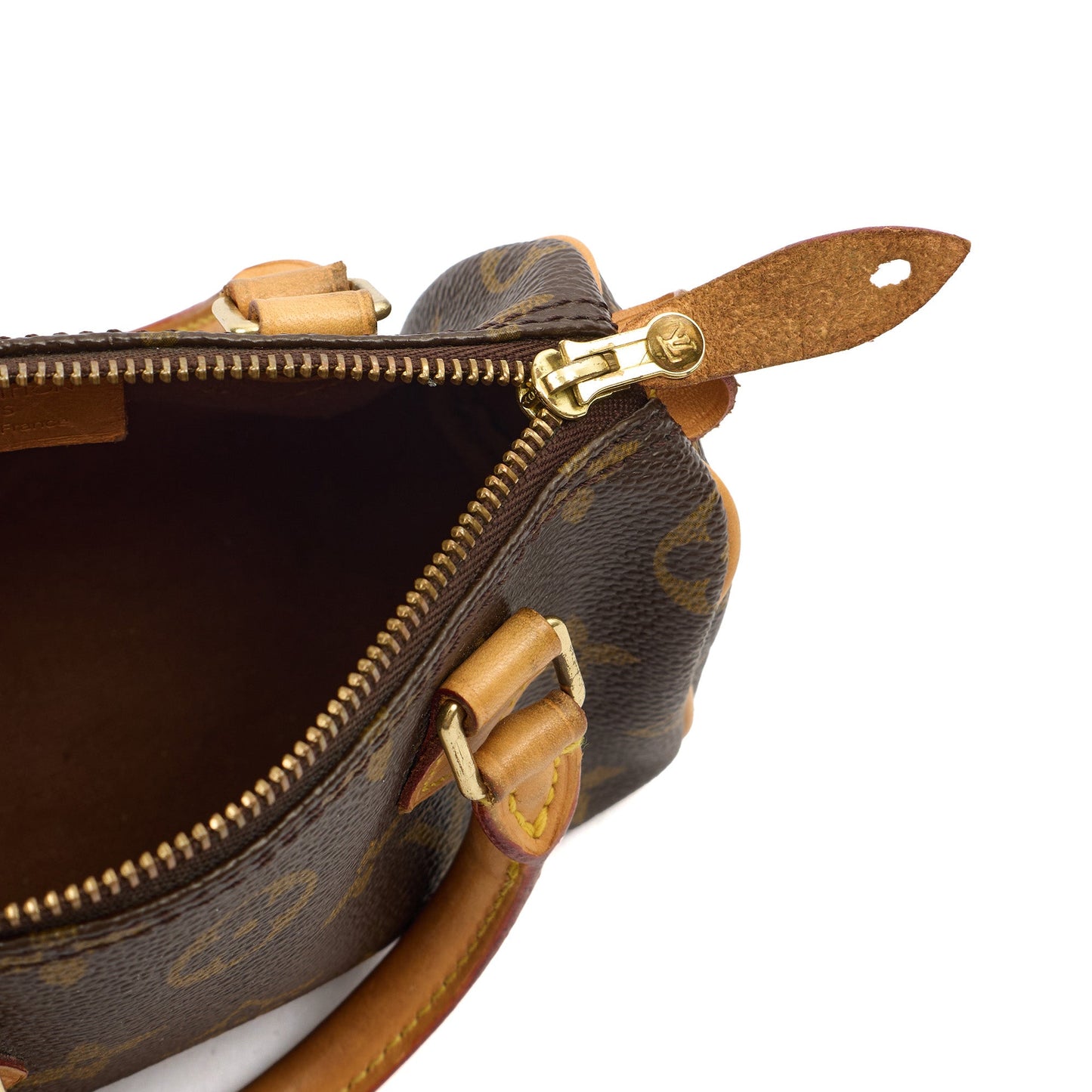 Louis Vuitton Mini Bag Speedy - Nano in Monogram, Canvas — Alternate View 8