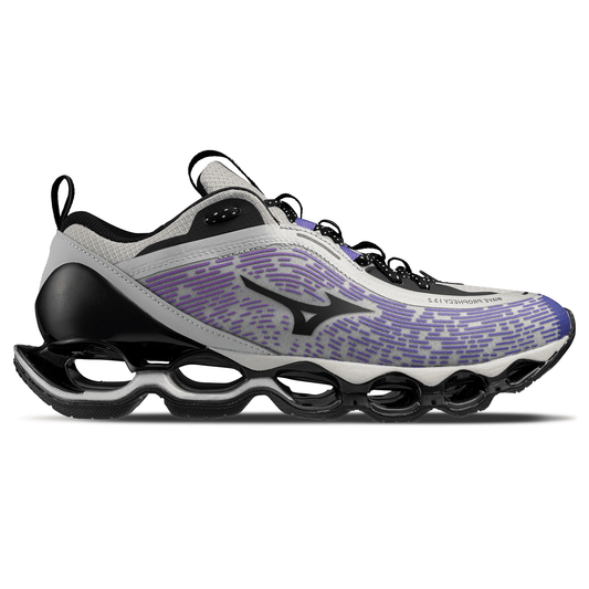 Mizuno Wave Prophecy 13.2 'Spring Crocus Black Harbor Mist' — UK 4 | EU 36.5 | US 5 — Side View
