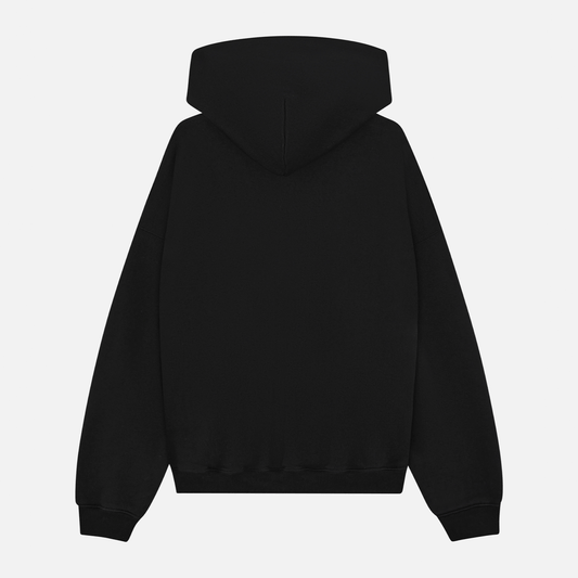 Summit Quality Goods Patch Hoodie 'Black' — XXS — Side View
