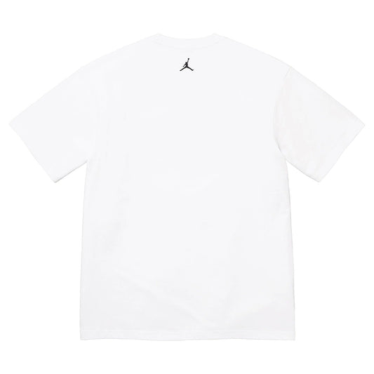 Supreme x Jordan Biggie Tee 'White' — XXS — Side View