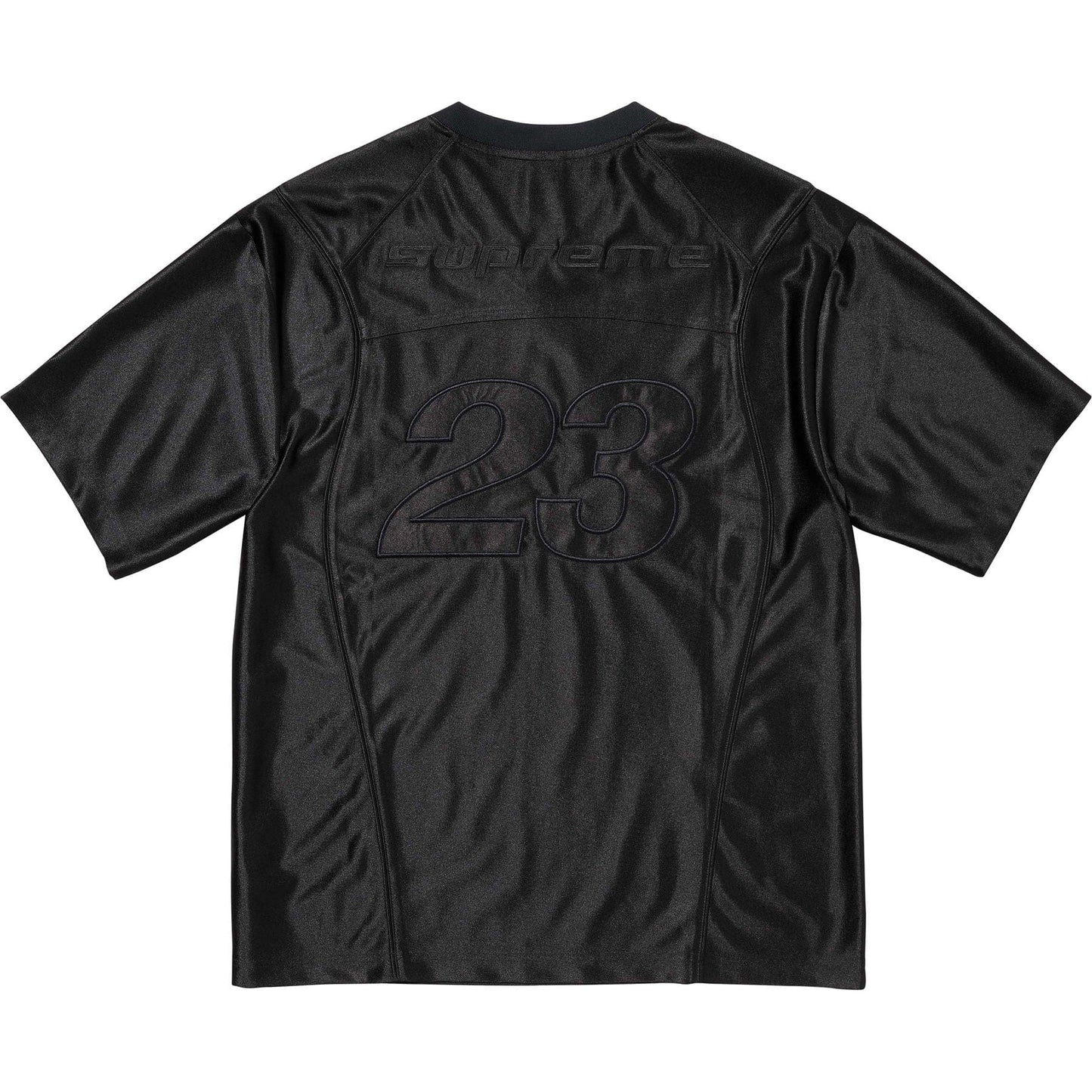 Supreme x Jordan Warm Up Jersey 'Black' — XXS — Side View