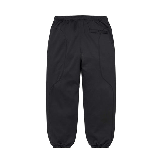 Supreme x Jordan Track Pants 'Black' — XXS — Side View