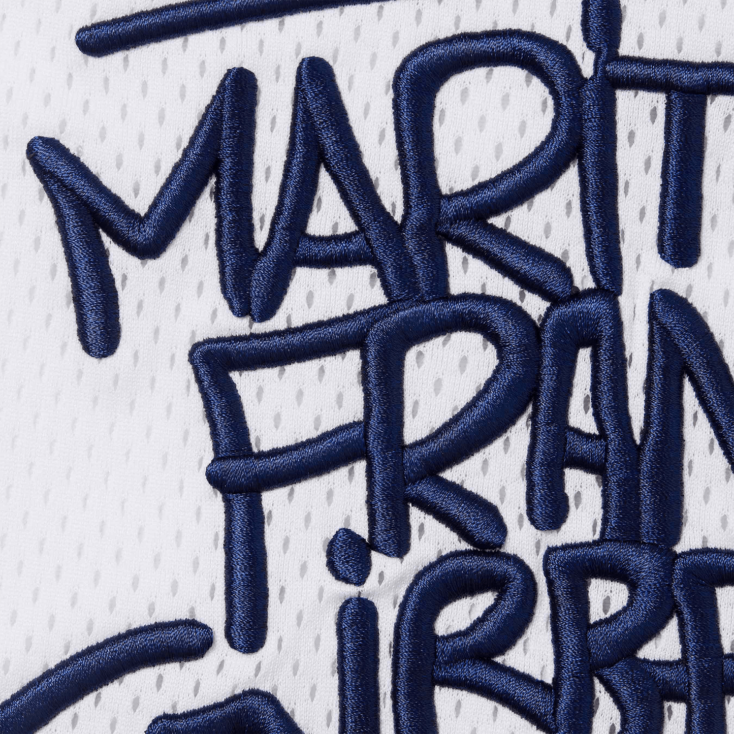 Supreme Marithé + François Girbaud Hockey Jersey 'White' — XXS — Side View