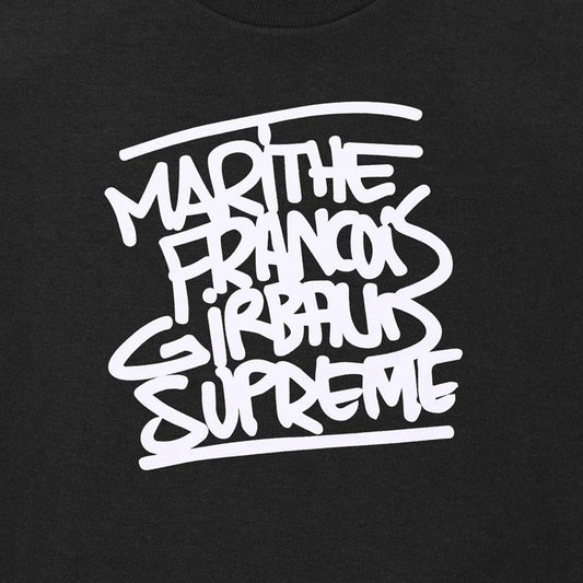 Supreme Marithé + François Girbaud Tee 'Black' — XXS — Side View