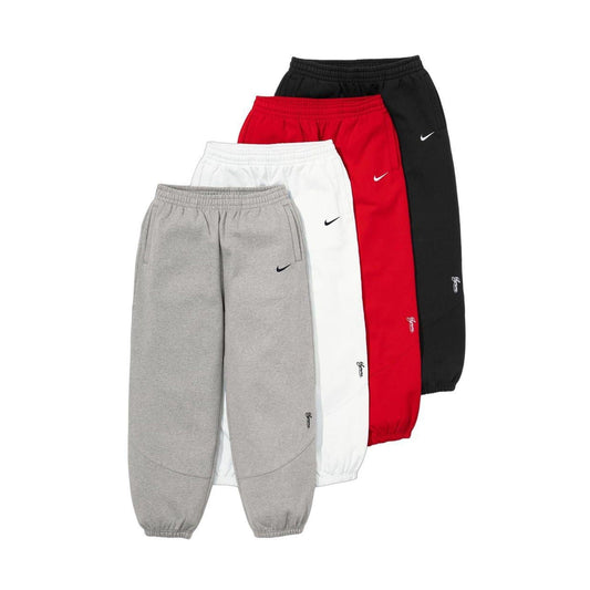 Supreme x Nike Sweatpant 'Black' — XXS — Side View